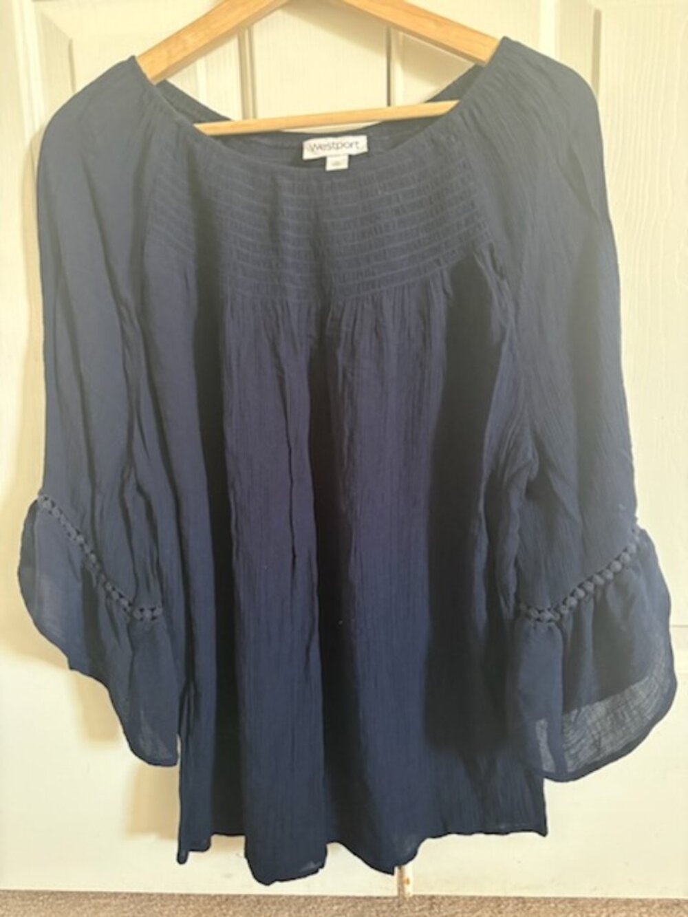 Westport, Navy, XL Top